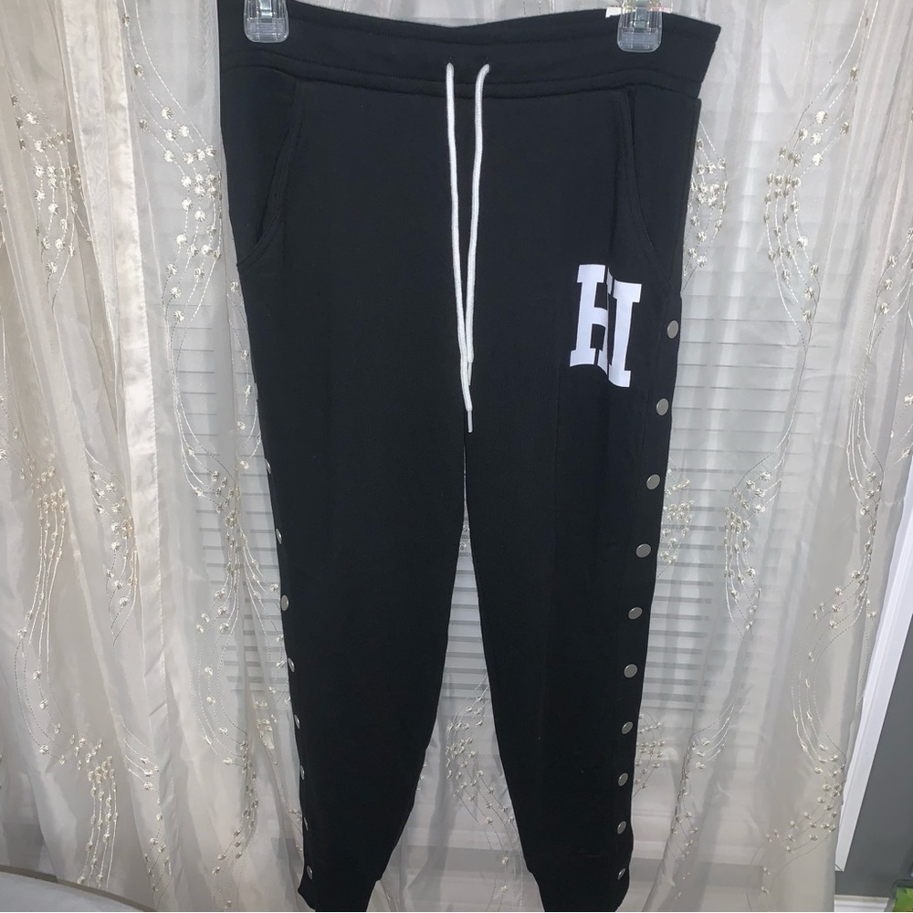Black joggers